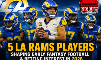 5 LA Rams Players Shaping Early Fantasy Football and Betting Interest in 2026