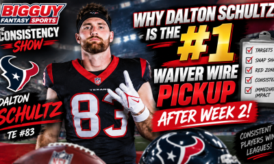 Dalton Schultz should be your #1 Waiver Wire Pickup this Week!