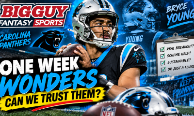 Football Week 2: One Week Wonders - Can We Trust Them?
